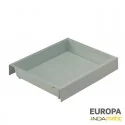 Bandeja PVC Cinza para Gaveta de Cozinha Europa