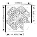 Quadro Removível Magic Corner 270º