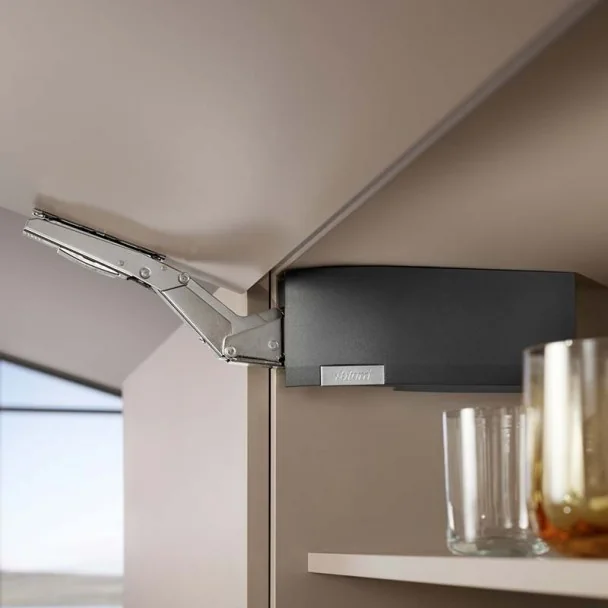 Dobradiça Basculante Cozinha Blum Aventos HK Top SERVO-DRIVE