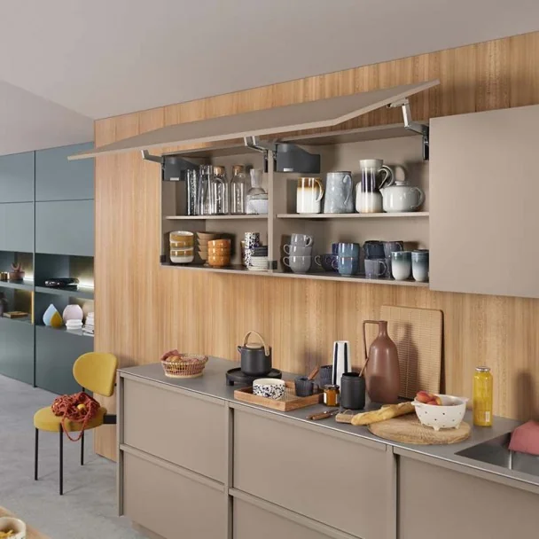 Dobradiça Rebatível Cozinha Blum Aventos HS Top SERVO-DRIVE